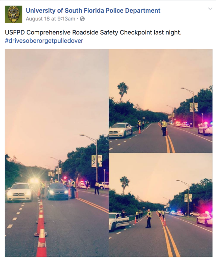 The Problem with USF DUI Checkpoints Sammis Law Firm