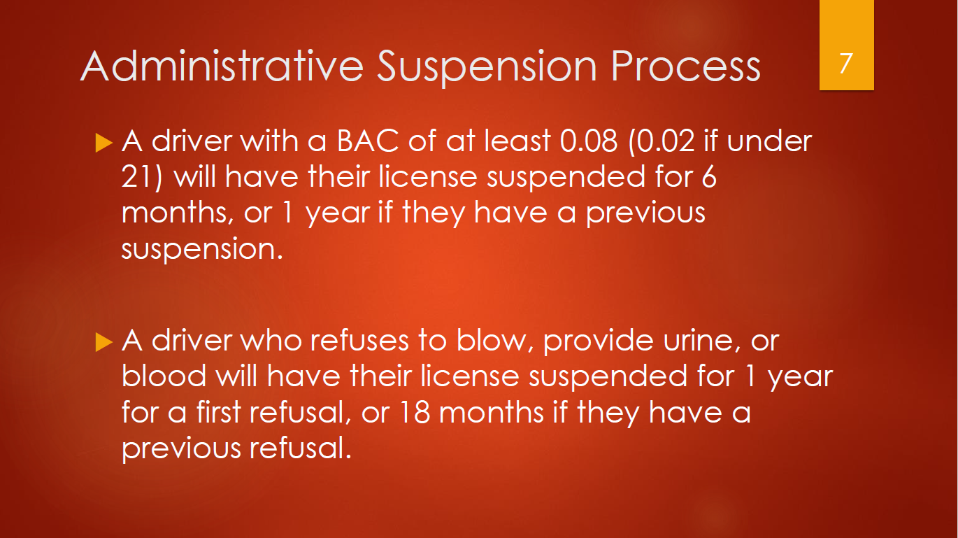 7-admin-process-bac-of-08-or-02-if-under-21-license-suspended-for-6-months-refusal-is-suspended-for-1-year-or-18-months-for-2nd