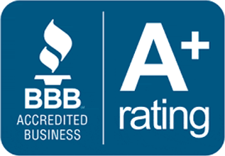 BBB accredited business rating A+